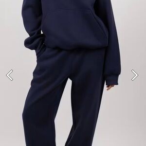 Elegant Dark Blue Women's Joggers